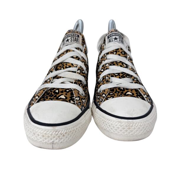 Converse Chuck Taylor All Star Sneakers Unisex M4/W6 Gold‎ White Leopard Print - Picture 3 of 8